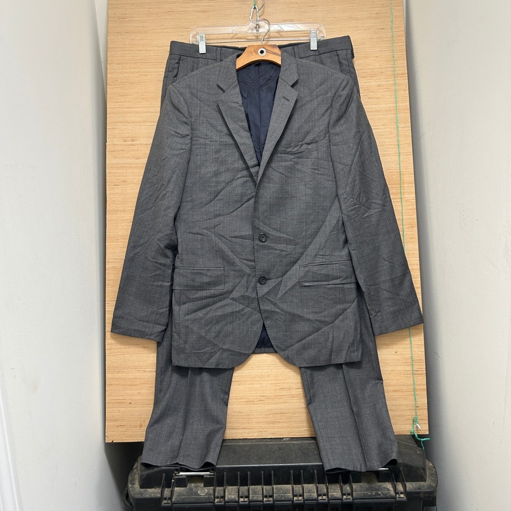 J.Crew Ludlow Suit 38R Grey Tollegno 1900 Italian Wool 2-Piece Set Slim Fit